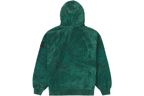 Supreme Stone Island Hooded Sweatshirt (FW23) Dark Green