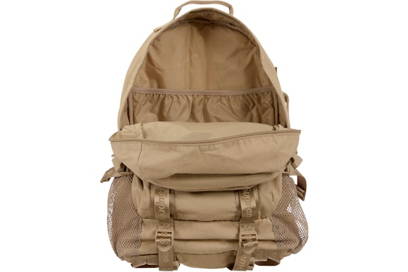 Supreme Logo Backpack (SS26) Tan