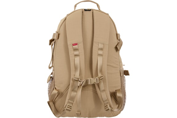 Supreme Logo Backpack (SS26) Tan