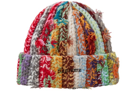 Supreme Hand Tied Beanie Multicolor