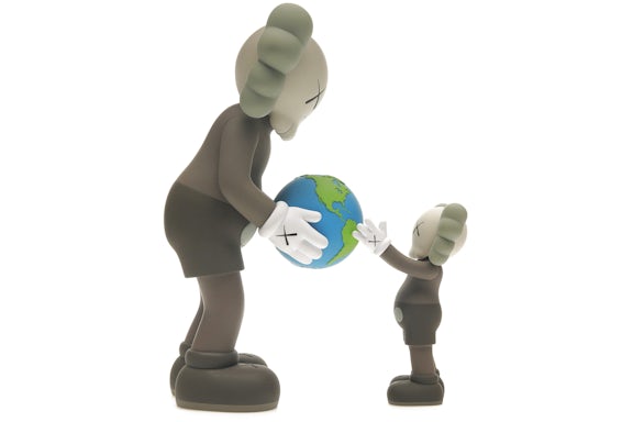 KAWS THE PROMISE Vinyl Figure Brown