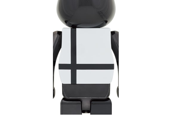 Bearbrick Medicom Toy Plus 1000% Black Chrome Ver.