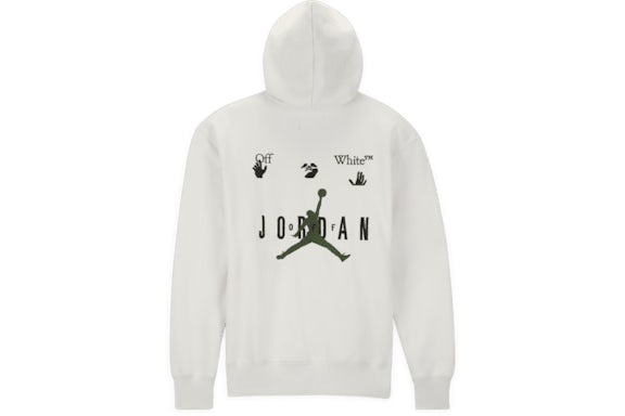 OFF-WHITE x Jordan Hoodie White