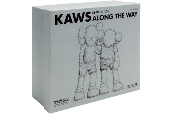 KAWS Along The Way Vinyl Figure Grey