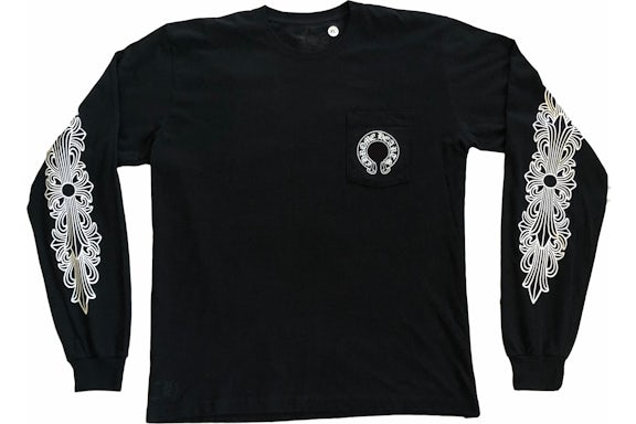 Chrome Hearts Horse Shoe L/S T-shirt Black