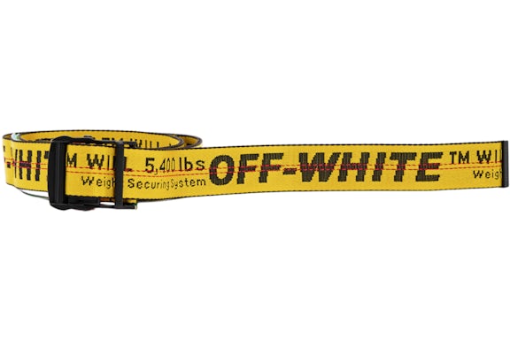 OFF-WHITE Industrial Belt Yellow/Black