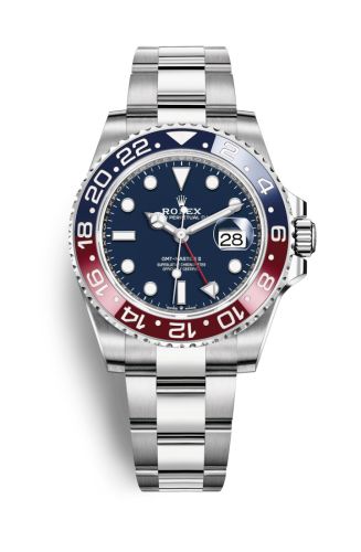 Rolex - 126719BLRO-0003 GMT-Master II White Gold / BLRO / Blue