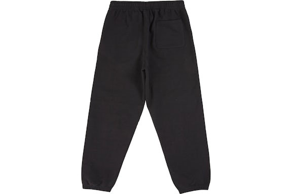 Supreme Satin Applique Sweatpant (SS26) Black