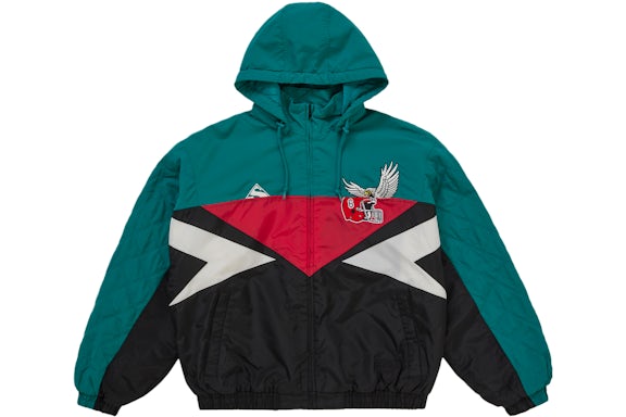 Supreme MM6 Maison Margiela Split Stadium Jacket Teal