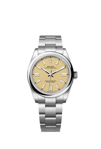 Rolex - 134300-0007 Oyster Perpetual 41 Stainless Steel / Beige