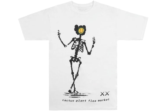KAWS x Cactus Plant Flea Market T-shirt White