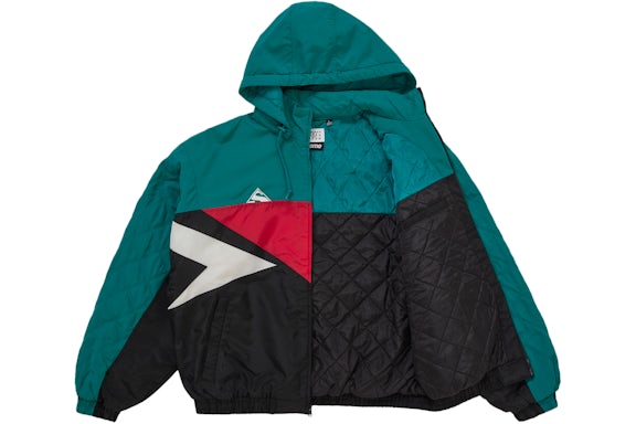 Supreme MM6 Maison Margiela Split Stadium Jacket Teal