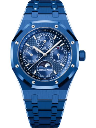 Audemars Piguet - 26579CS.OO.1225CS.01 Royal Oak Perpetual Calendar 41 Blue Ceramic / Blue
